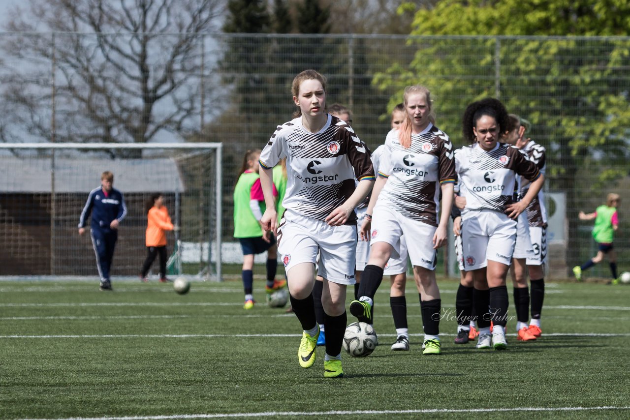 Bild 111 - B-Juniorinnen Ellerau - St. Pauli : Ergebnis: 1:1